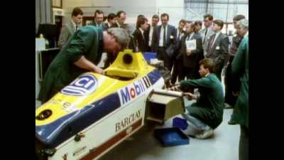I joined Frank full-time in '85 - Williams & Mansell: Red 5