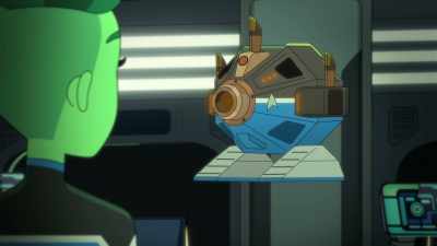 I joined Starfleet
to piss off my dad, - Star Trek: Lower Decks