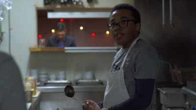 I was just a tenderizing
the potatoes. - Miracle on Highway 34