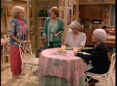 I just had a thought - The Golden Girls