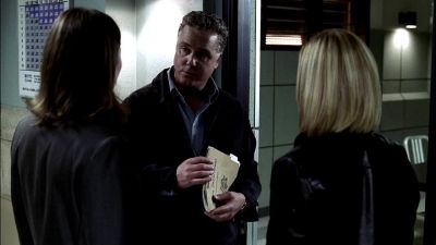 I just came from the D.A. - CSI: Crime Scene Investigation