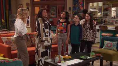 I just came over to hide
behind the couch, - Raven's Home