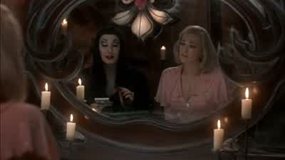 I just can't telldoes he like me at allOf course he doesHe vomitedDoes he always do that with women he likesOh noJust you - Addams Family Values