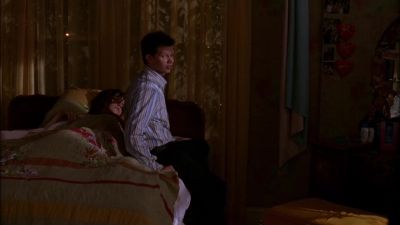 -I was just checking on her.
-She's fine. - One Tree Hill