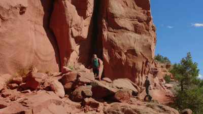 I just decided to take another
trail for a better view. - Love in Zion National: A National Park Romance