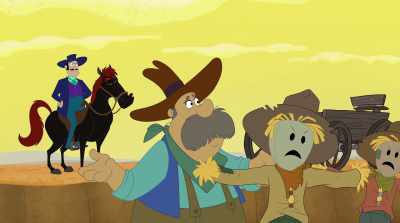 I just don't get why we're planting
scarecrows way out here. - Tom and Jerry Cowboy Up!