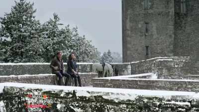 I just don't know why he'd ever
want to leave a place like this. - Christmas at Castle Hart