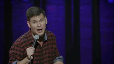 I was just driving,
and I reached to put the window down, - Theo Von: No Offense