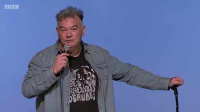 I just drove through it, I thought,
"That'll do for that joke." - Stewart Lee: Content Provider