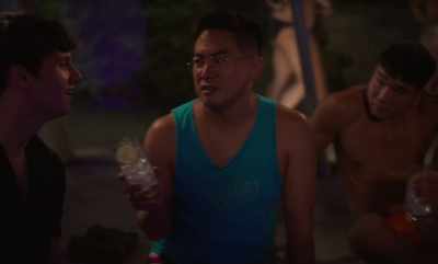 I was just explaining this SNL sketch.
He's never seen Gays in Space. - Fire Island