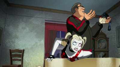 I just figured while I was waitin'
on the assassin to kill you, - Harley Quinn