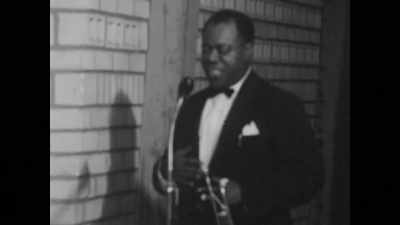 I just finished this concert here and - Louis Armstrong's Black & Blues