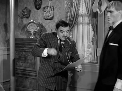 I just finished my
sonata for three hands. - The Addams Family