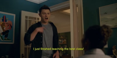 I just finished
teaching the best class! - Accused