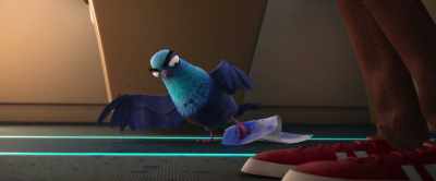 I just found out that
number one and number two... - Spies in Disguise