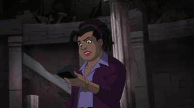 - -I just
got a text from Veronica Cale. - Wonder Woman: Bloodlines