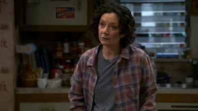 I just got off the phone
with Chuck Jr., - The Conners