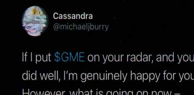 I just got to say,
that is Michael fucking Burry, - Gaming Wall St