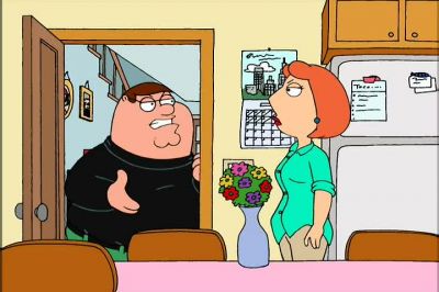 I just got that. A poop joke?
That's real creative, Lois. - Family Guy