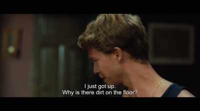 I just got up.
Why is there dirt on the floor? - Lake of Death