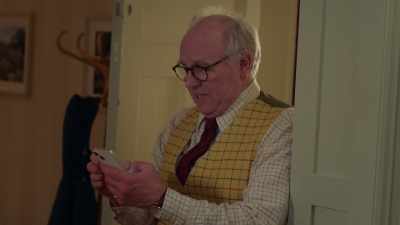I just happen to be passing
very, very slowly. - Blood Actually: A Murder, They Hope Mystery