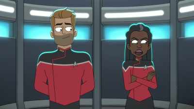 I just hate seeing a perfectly
good society get destroyed - Star Trek: Lower Decks