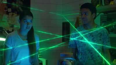 - I just have to do...this.
- (KEYPAD BLEEPS) - Rock Island Mysteries