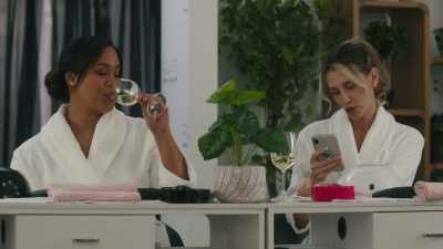 I just have to make a post
or two, #spa-life. - The Professional Bridesmaid