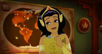 I just hope he hasn't cut
his beautiful hair. - Legend of the Three Caballeros