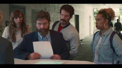 I just, I didn't realize
when you take out the, um, - Between Two Ferns: The Movie