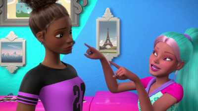 I was just in there
storing things. - Barbie: A Touch of Magic