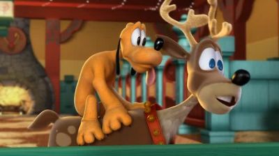 I was just kidding Brace yourself for genius - Mickey's Twice Upon a Christmas