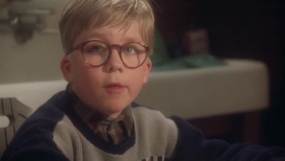 I was just kidding Even though Flick is getting one - A Christmas Story