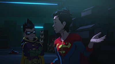 I just knocked out Batman
with one punch! - Batman and Superman: Battle of the Super Sons