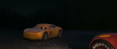 I just left it was my one shot and I didn't take it - Cars 3