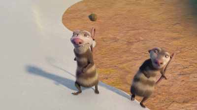 I just lift my leg and do it.
That tree is mine, for instance. - The Ice Age Adventures of Buck Wild