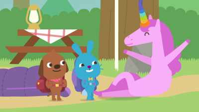 I was just looking for that
in my sleeping bag. - Sago Mini Friends