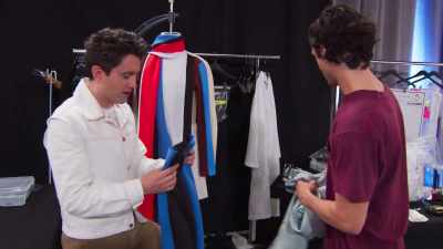 I just made everything super tight,
so everything, I'm hoping, will fit. - Next in Fashion