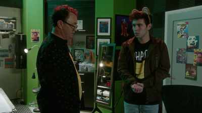 I just made it up, myself.
[chuckles] - I Am Frankie