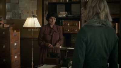 I just meant because - Frankie Drake Mysteries