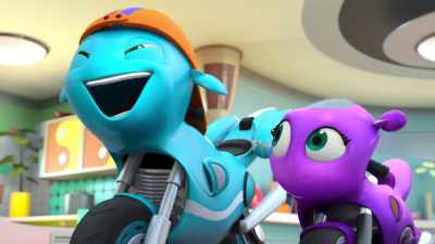 - I just met him
and he's my favourite! - Ricky Zoom