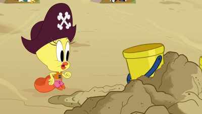 I just need to add some water
to hold it together. - Bugs Bunny Builders