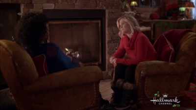 I just need to stay away
from him. - Christmas at Holly Lodge