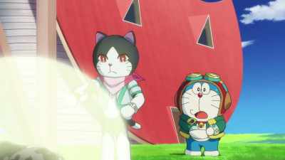 I just organized my gadgets. Where did it go? - Doraemon the Movie: Nobita's Sky Utopia