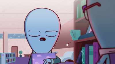 I was just perusing
for a new book to read. - Strange Planet