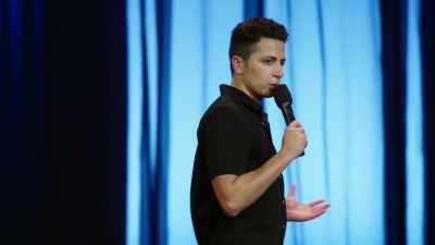 I just picture this little kid - Fahim Anwar: There's No Business Like Show Business