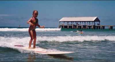 I just saw a natural
ability she had. - Bethany Hamilton: Unstoppable