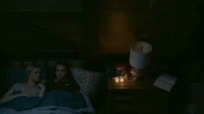 I just saw MG with his tongue down you-know-who's throat. - Legacies