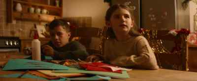I was just saying
to your, uh, mum - Feather Christmas