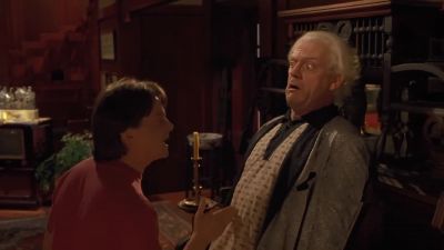 I just sent you back to the future - Back to the Future Part III